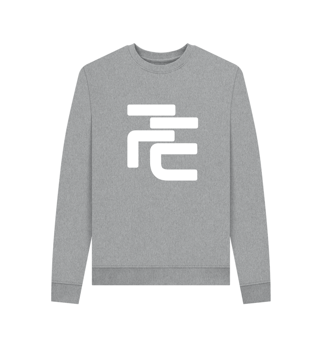 Light Heather Fique Supporter Long Sleeve Sweatshirt