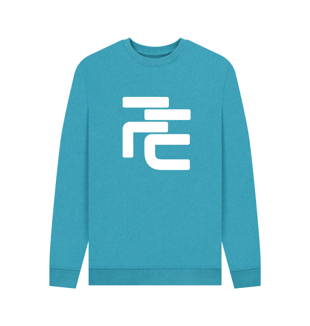 Collection of Ocean Blue Fique Supporter Full Sleeve Sweatshirt in a gallery layout