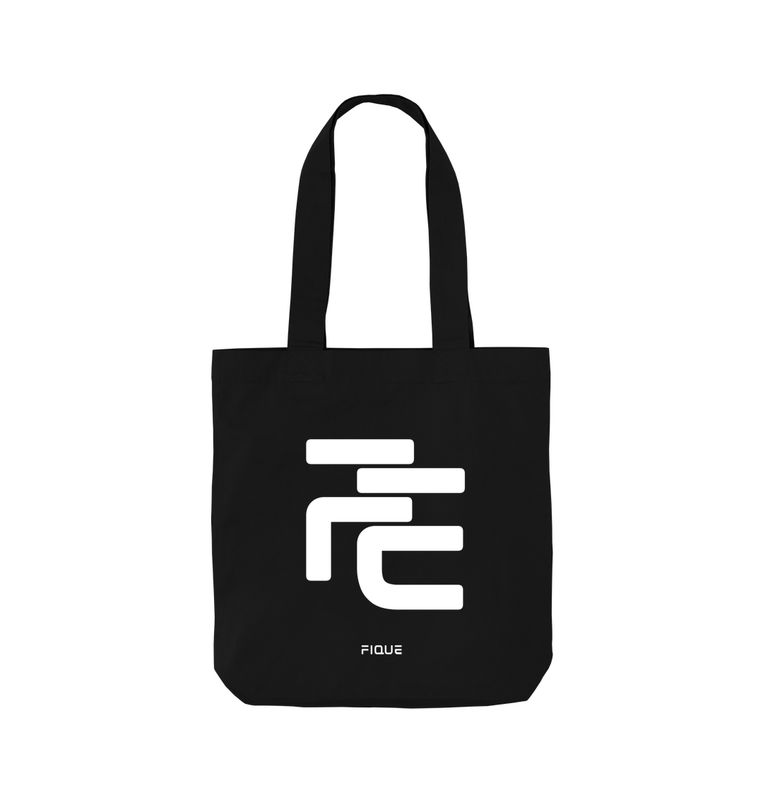 Collection of Black Fique Supporter Tote Bag in a gallery layout