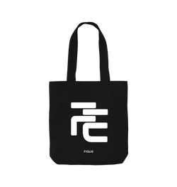 Collection of Black Fique Supporter Tote Bag in a gallery layout