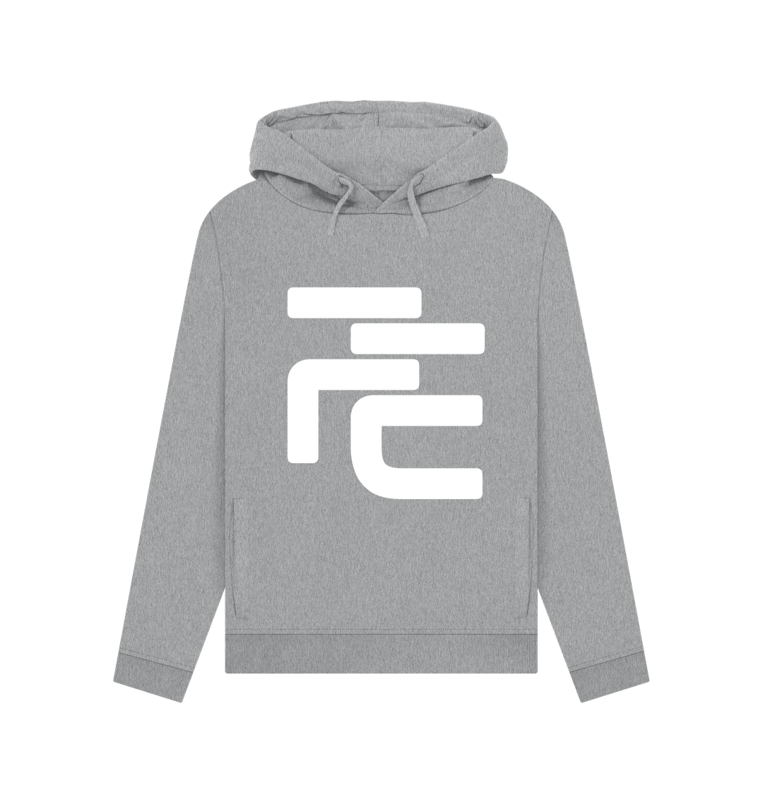 Collection of Light Heather Organic Cotton Fique Supporter Hoodie in a gallery layout