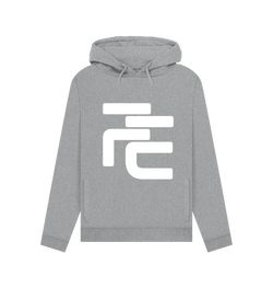 Collection of Light Heather Organic Cotton Fique Supporter Hoodie in a gallery layout