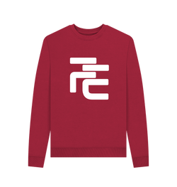 Collection of Cherry Fique Supporter Long Sleeve Sweatshirt in a gallery layout